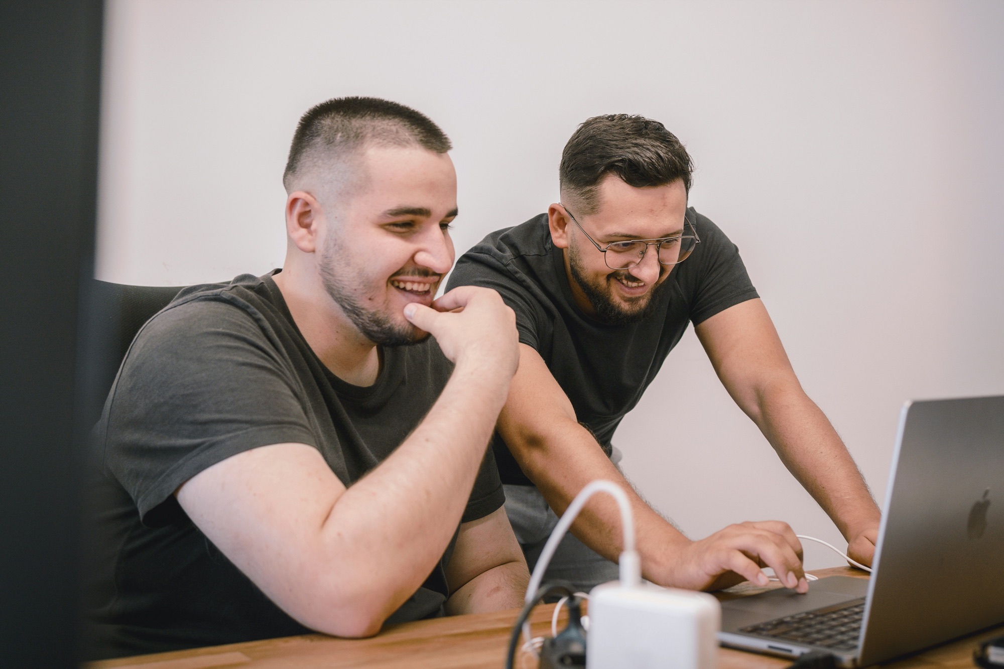 A small nonprofit team working together